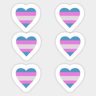 Trans Pride, transgender, Pride stickers, lgbt, gay pride, Sticker